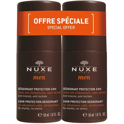 Nuxe Hombre Pack Doble Protección 24h Desodorante Roll-On 2 unidades Nuxe Hombre Pack Doble Protección 24h Desodorante Roll-On 2 unidades