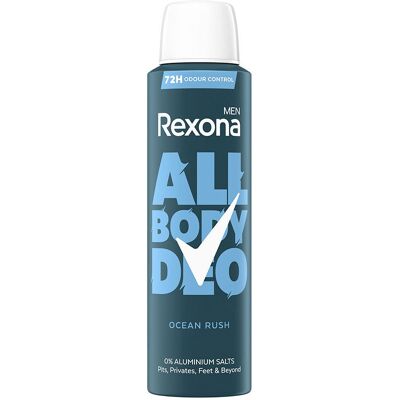 Rexona Ocean Rush Men para todo el cuerpo deo vaporizador 150 ml Rexona Ocean Rush Men para todo el cuerpo deo vaporizador 150 ml