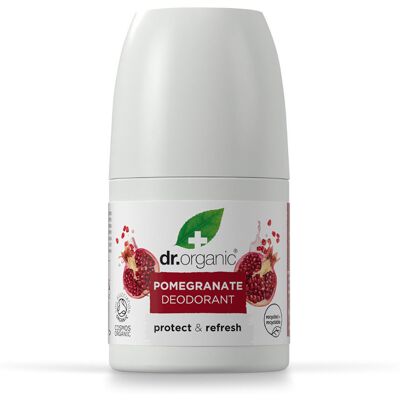 Dr. Organic Granada desodorante roll-on 50 ml Dr. Organic Granada desodorante roll-on 50 ml
