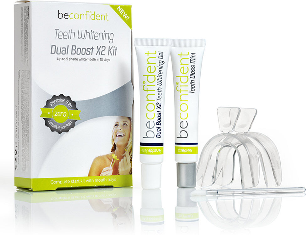 Beconfident Teeth Whitening dual boost 2 x 10 ml kit