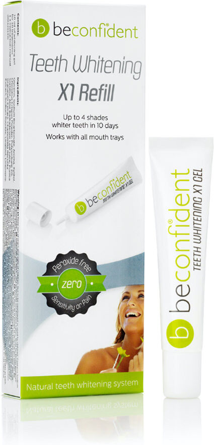 Beconfident Teeth Whitening X1 recarga 1 u