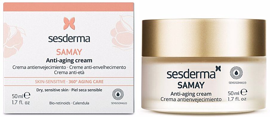 Sesderma Samay crema antienvejecimiento piel sensible 50 ml