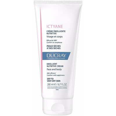 Crema Emoliente Nutritiva Ducray Ictyane - Cara y Cuerpo - 200ml Crema Emoliente Nutritiva Ducray Ictyane - Cara y Cuerpo - 200ml