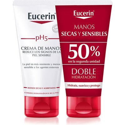Eucerin PH5 Crema De Manos lote 2 x 75 ml Eucerin PH5 Crema De Manos lote 2 x 75 ml