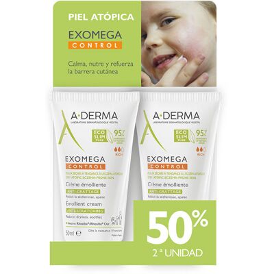Aderma A-Derma Exomega Control Emollient Cream Pack - Crema emoliente Aderma A-Derma Exomega Control Emollient Cream Pack - Crema emoliente