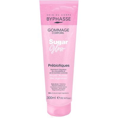 Byphasse Sugar Glow exfoliante corporal prebiótico 300 ml Byphasse Sugar Glow exfoliante corporal prebiótico 300 ml