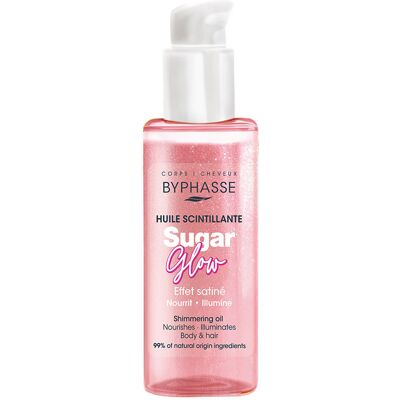 Byphasse Sugar Glow aceite brillante 100 ml Byphasse Sugar Glow aceite brillante 100 ml