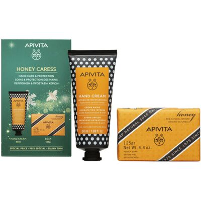 Apivita Crema De Manos Hidratante Intensiva Con Miel Estuche 2 pz Apivita Crema De Manos Hidratante Intensiva Con Miel Estuche 2 pz