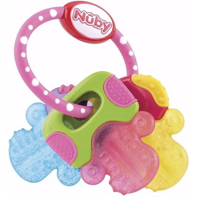 Nûby Icybite mordedor llaves 3m+ #rosa Nûby Icybite mordedor llaves 3m+ #rosa