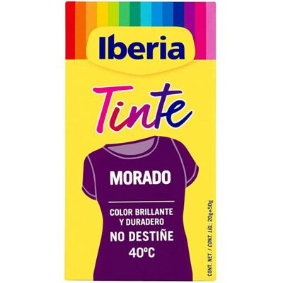 Iberia Tinte Ropa no destiñe 40º #morado Iberia Tinte Ropa no destiñe 40º #morado
