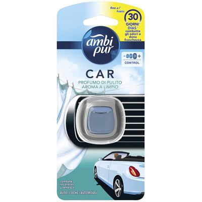 Ambi Pur Car ambientador desechable #aroma limpio Ambi Pur Car ambientador desechable #aroma limpio