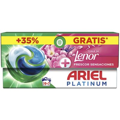 Ariel Platinum Sensaciones 3en1 detergente 26 cápsulas Ariel Platinum Sensaciones 3en1 detergente 26 cápsulas