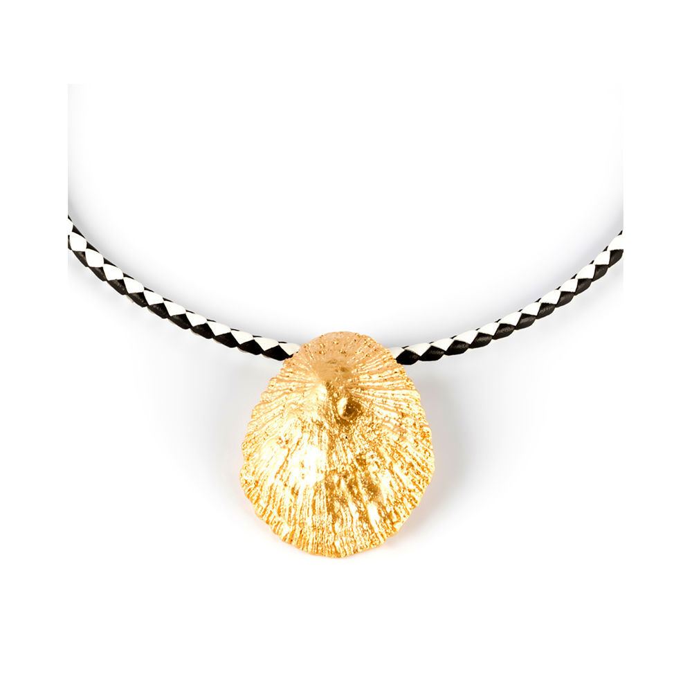 Shabama Calobra Luxe Blanco & Negro collar #oro brillo 1 u