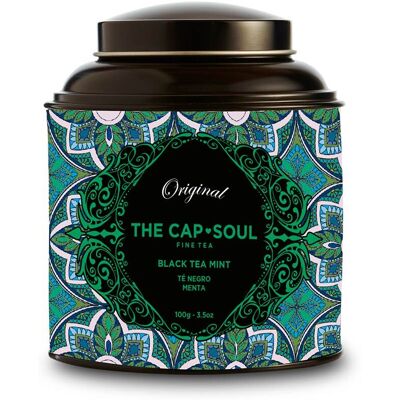 The Capsoul Té Granel negro menta 100 gr The Capsoul Té Granel negro menta 100 gr