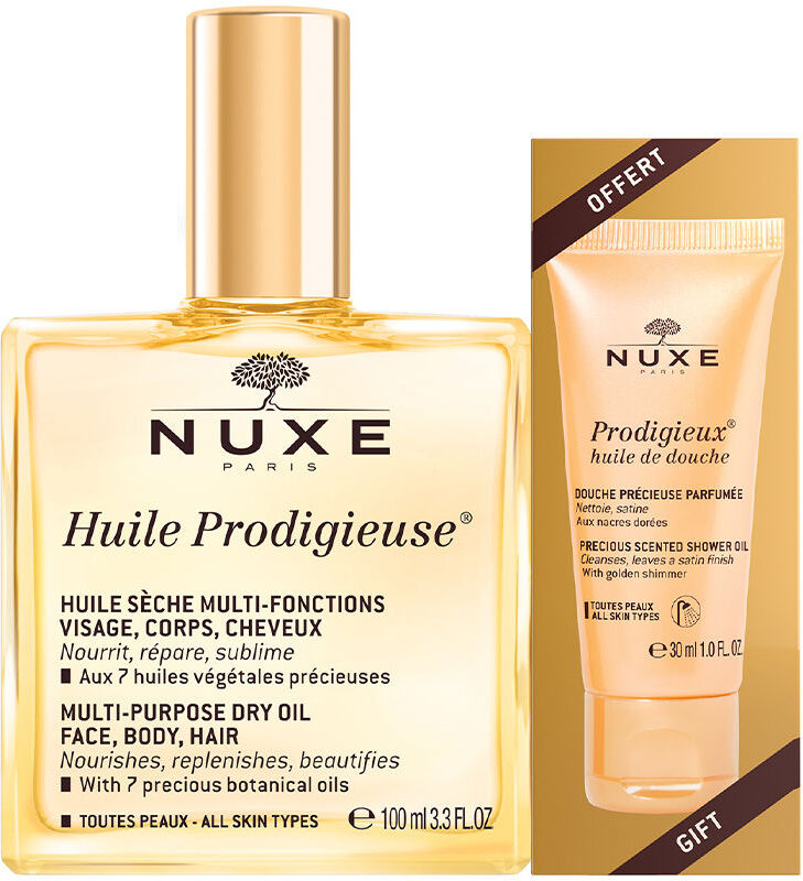 Nuxe Huile Prodigieuse Aceite Seco 100 Ml lote 2 pz