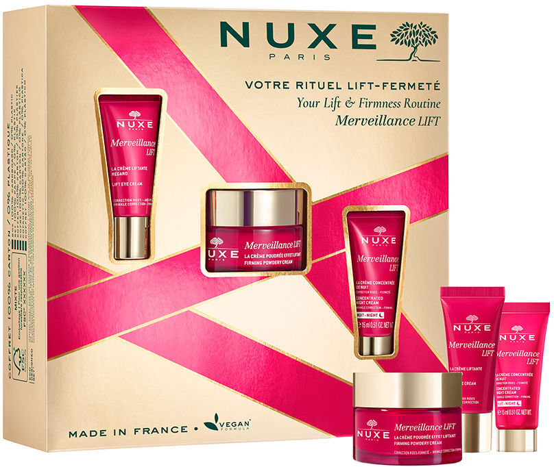 Nuxe Rutina Antiedad LIFT-FIRMEZA Día & Noche Merveillance Lift Estuche 3 pz