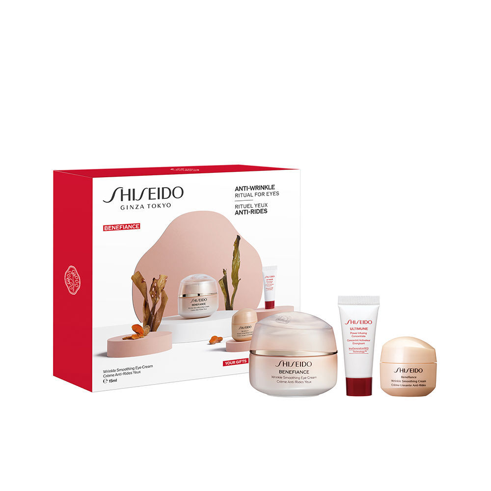 Shiseido Benefiance Contorno De Ojos Estuche 3 pz