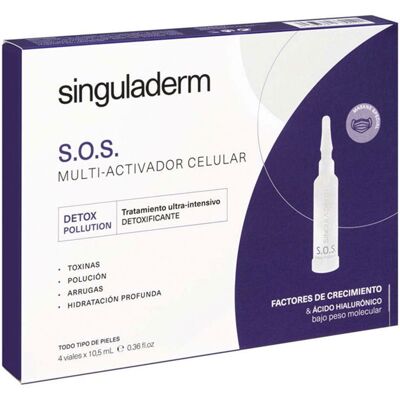 Primaderm Singuladerm S.O.S. detox-polution 4 x 10,5 ml Primaderm Singuladerm S.O.S. detox-polution 4 x 10,5 ml