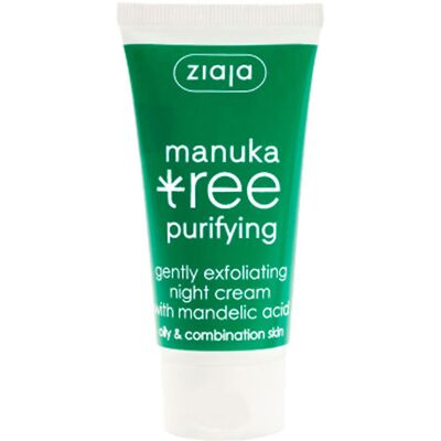 Crema de Noche Manuka Ziaja - Exfoliante para Piel Grasa y Mixta Crema de Noche Manuka Ziaja - Exfoliante para Piel Grasa y Mixta