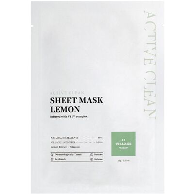 Village 11 Factory Mascarilla de Limón Activa - Mascarilla Facial Village 11 Factory Mascarilla de Limón Activa - Mascarilla Facial
