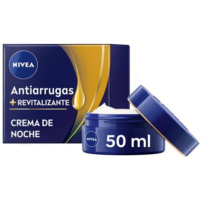 Nivea ANTI-ARRUGAS 55+ crema cuidado revitalizante noche 50 ml Nivea ANTI-ARRUGAS 55+ crema cuidado revitalizante noche 50 ml