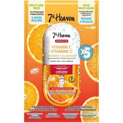 7th Heaven Vitamin C mascarillas 5 u 7th Heaven Vitamin C mascarillas 5 u