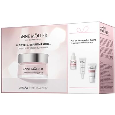 Anne Möller Stimulâge Ritual Iluminador Y Reafirmante Estuche 4 pz Anne Möller Stimulâge Ritual Iluminador Y Reafirmante Estuche 4 pz