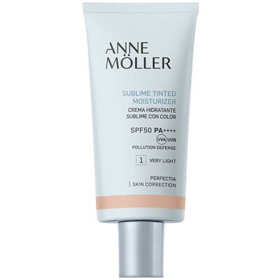 Anne Moller Modelo Sublime Tinted Moisturizer SPF50 - Crema hidratante Anne Moller Modelo Sublime Tinted Moisturizer SPF50 - Crema hidratante