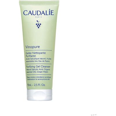 Caudalie Vinopure gelatina limpiadora purificante 75 ml Caudalie Vinopure gelatina limpiadora purificante 75 ml
