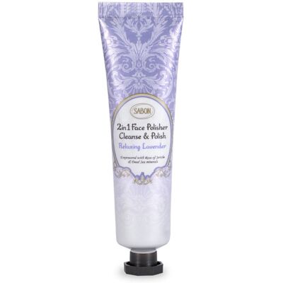 Sabon Face Polisher 2 in 1 relaxing lavender 60 ml Sabon Face Polisher 2 in 1 relaxing lavender 60 ml