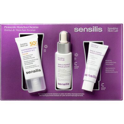 Sensilis Skin D-PIGMENT Serum Atx B3 Estuche 3 pz Sensilis Skin D-PIGMENT Serum Atx B3 Estuche 3 pz