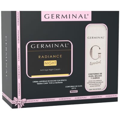 Germinal Acción Inmediata Radiance Crema De Noche Estuche 2 pz Germinal Acción Inmediata Radiance Crema De Noche Estuche 2 pz