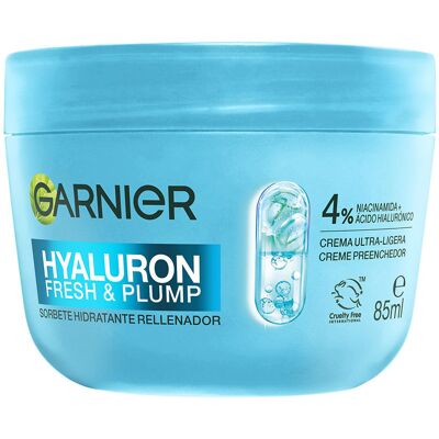 Garnier Hyaluron Fresh & Plump sorbete hidratante rellenador 85 ml Garnier Hyaluron Fresh & Plump sorbete hidratante rellenador 85 ml