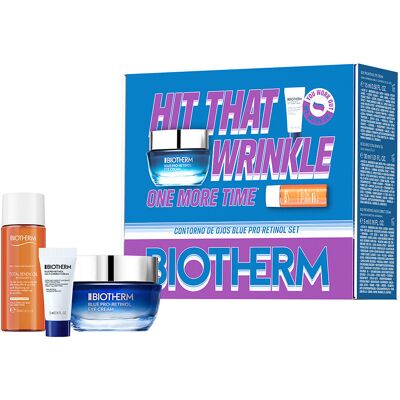Biotherm Blue Retinol Contorno De Ojos Estuche 3 pz Biotherm Blue Retinol Contorno De Ojos Estuche 3 pz