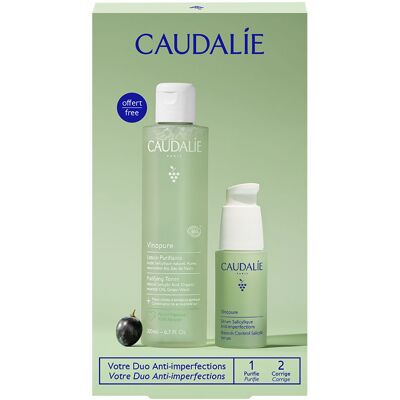 Caudalie Vinopure Duo ANTI-IMPERFECCIONES Estuche 2 pz Caudalie Vinopure Duo ANTI-IMPERFECCIONES Estuche 2 pz