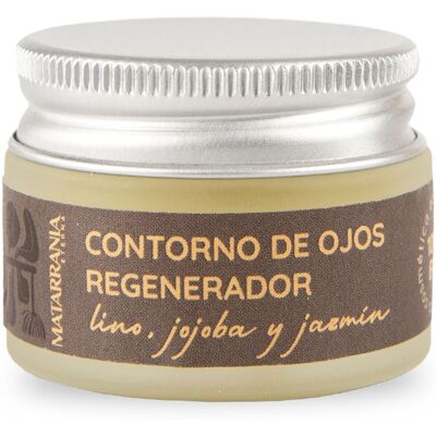 Matarrania Contorno De Ojos Regenerador Bio lino, jojoba y jazmín 15 ml Matarrania Contorno De Ojos Regenerador Bio lino, jojoba y jazmín 15 ml
