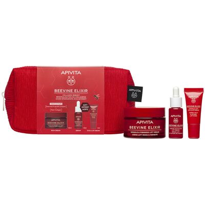Apivita Beevine Elixir Crema Lift Y Firmeza Rica Estuche 4 pz Apivita Beevine Elixir Crema Lift Y Firmeza Rica Estuche 4 pz
