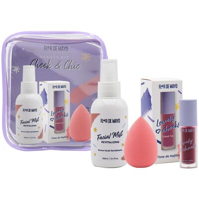 Flor De Mayo Beauty Kit Cheek & Chic Estuche 4 pz Flor De Mayo Beauty Kit Cheek & Chic Estuche 4 pz