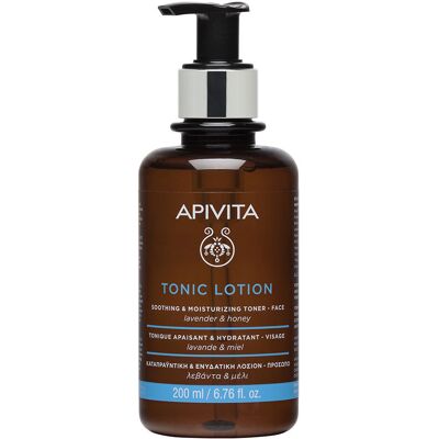 Apivita Tónico Calmante E Hidratante Tónico facial, segundo paso para la limpieza facial 200 ml Apivita Tónico Calmante E Hidratante Tónico facial, segundo paso para la limpieza facial 200 ml