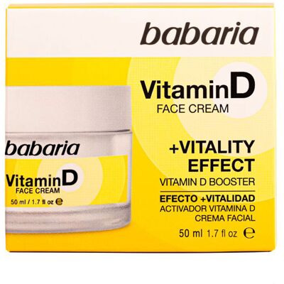 BABARIA Crema Facial de Vitamina D - Antienvejecimiento - Todos los Tipos de Piel BABARIA Crema Facial de Vitamina D - Antienvejecimiento - Todos los Tipos de Piel