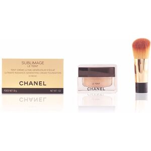 Chanel Sublimage Le Teint teint crème #B20 pot en verre et pinceau