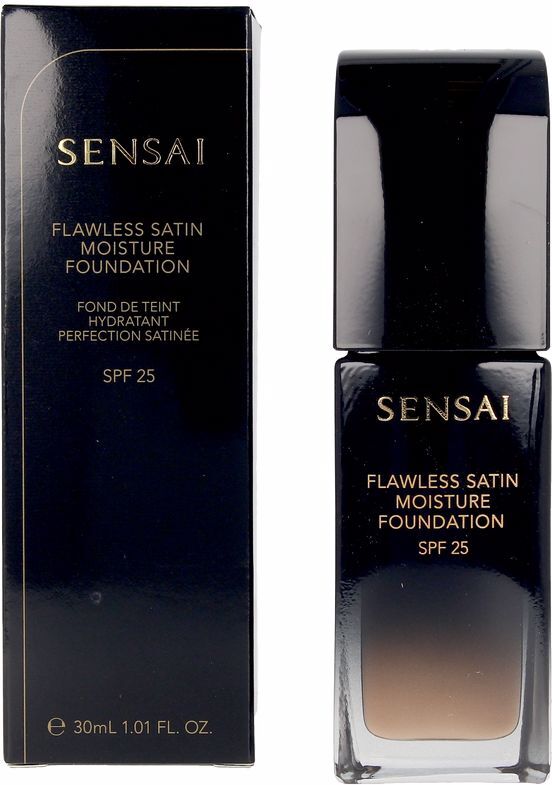 Sensai flawless satin foundation SPF20 #204-honey beig