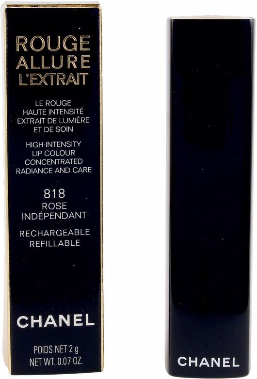 Chanel Rouge Allure L’EXTRAIT lipstick #rose independant-818