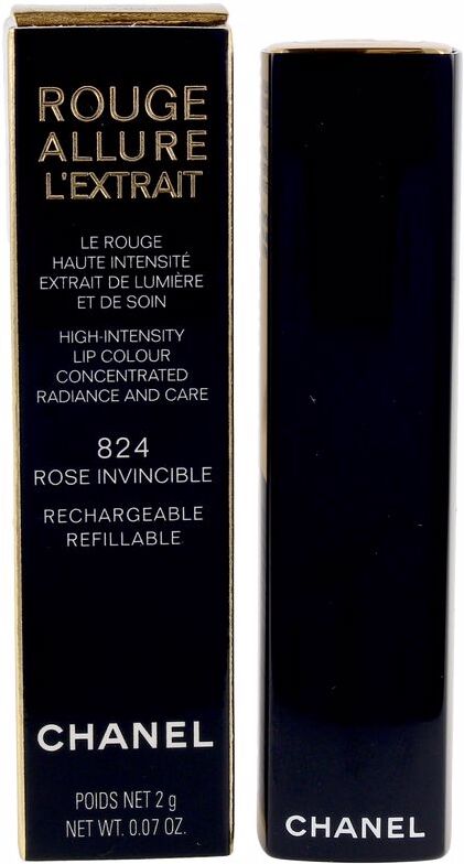 Chanel Rouge Allure L’EXTRAIT lipstick #rose invincible-824