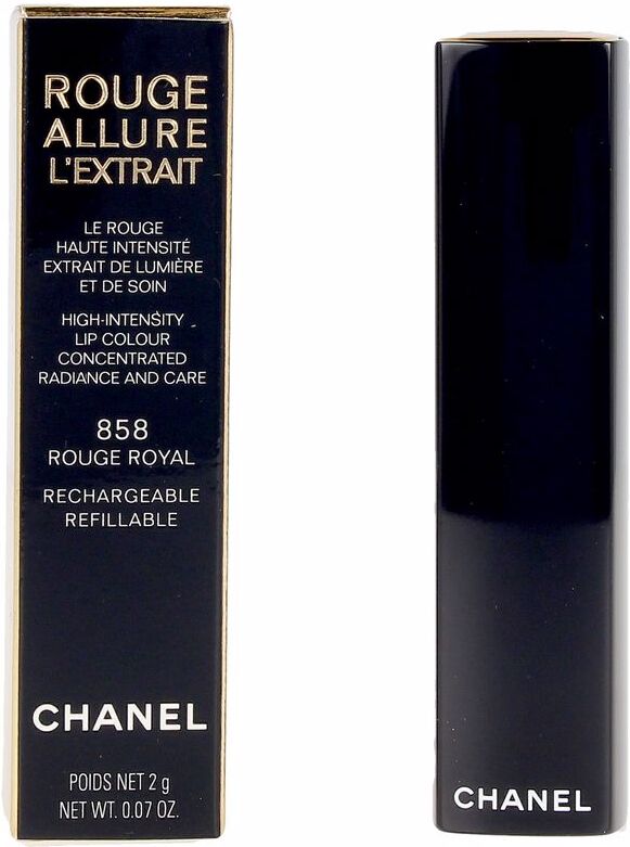 Chanel Rouge Allure L’EXTRAIT lipstick #rouge royal-858