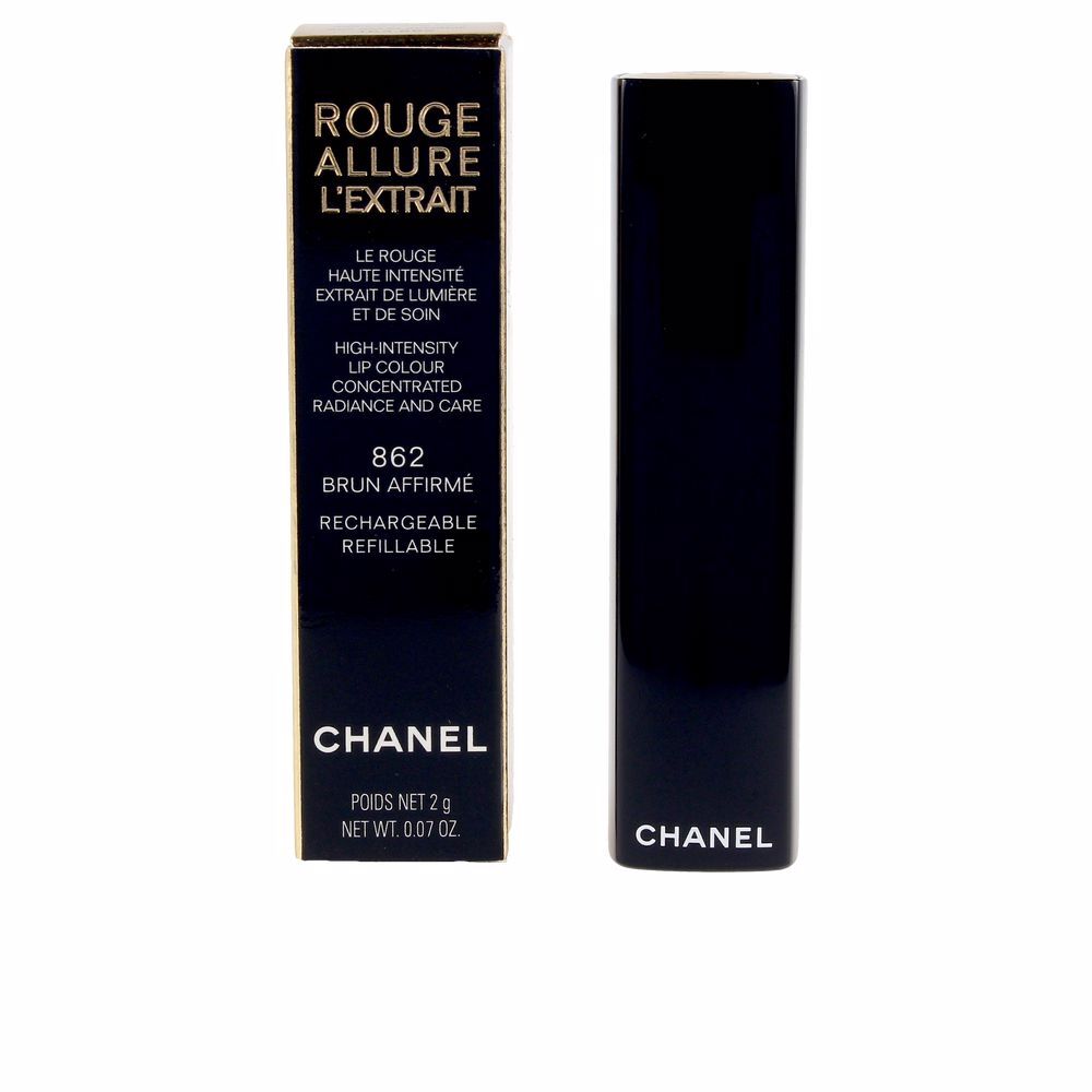 Chanel Rouge Allure L’EXTRAIT lipstick #brun affirme-862