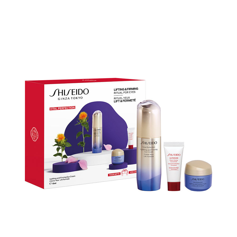 Shiseido Vital Perfection Contorno De Ojos Estuche 3 pz