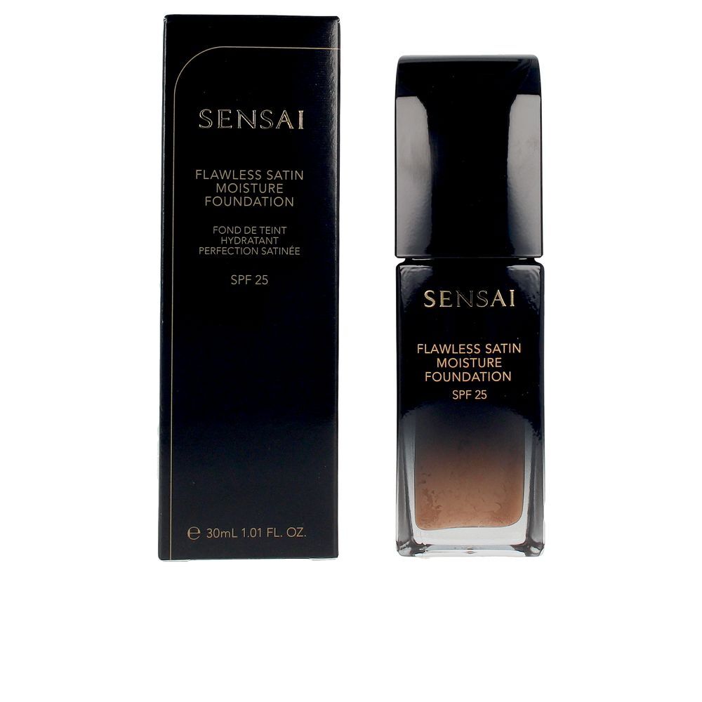 Sensai flawless satin foundation SPF20 #205-mocha beige