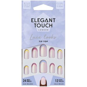 Elegant Touch Luxe Looks nails with glue oval limited ed #tip top Elegant Touch Luxe Looks nails with glue oval limited ed #tip top