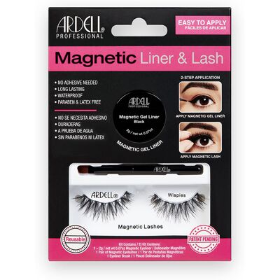 Ardell Magnetic Liner & Lash Wispies pestañas + gel liner 3 u Ardell Magnetic Liner & Lash Wispies pestañas + gel liner 3 u